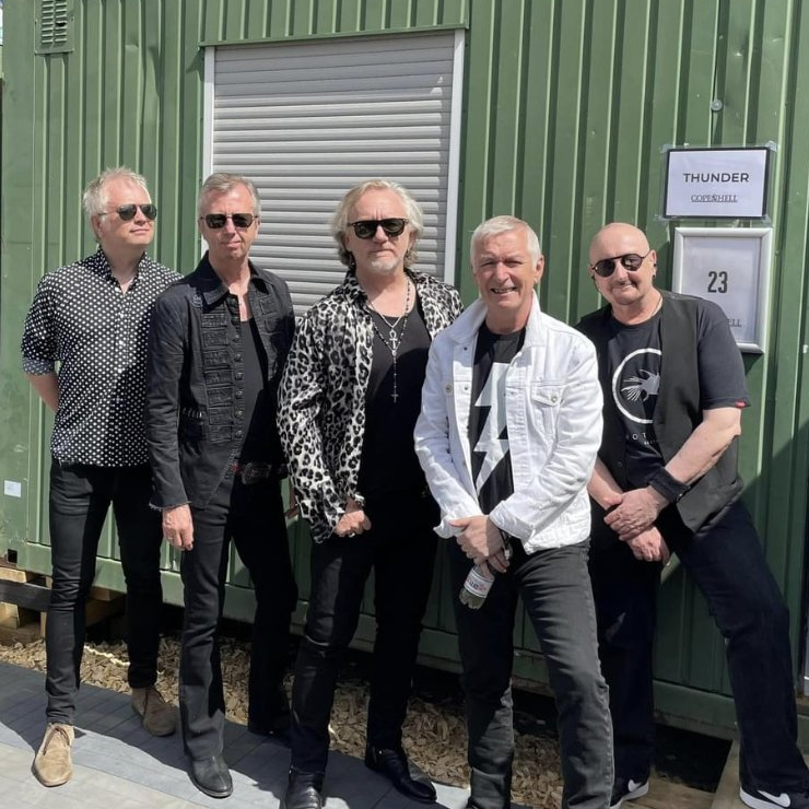 Backstage with Thunder